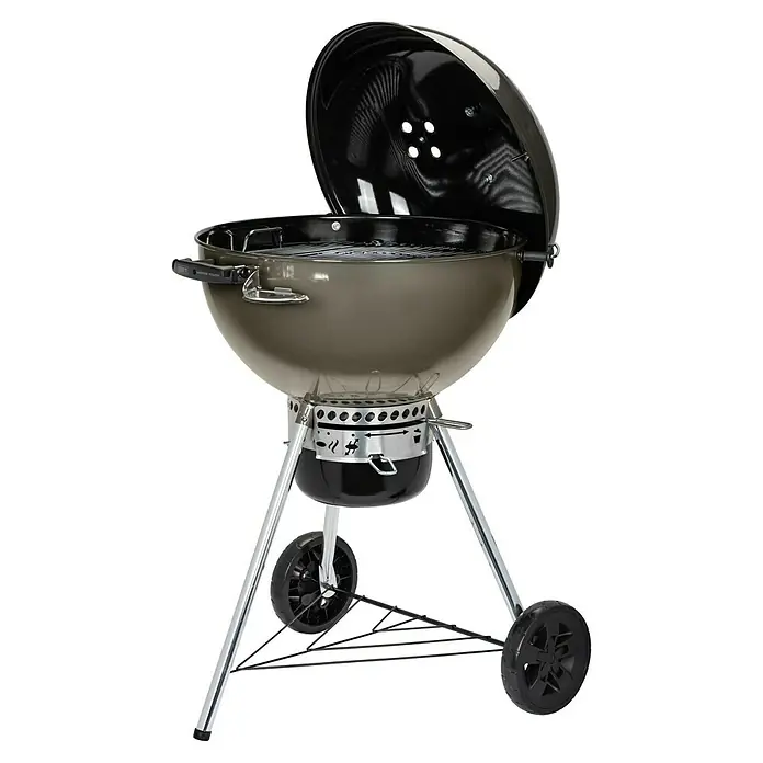 Weber Master-Touch GBS Kugelgrill C-5750 - Smoke Grey, Hauptgrillfläche: Ø 57 cm - Diagonale Ansicht
