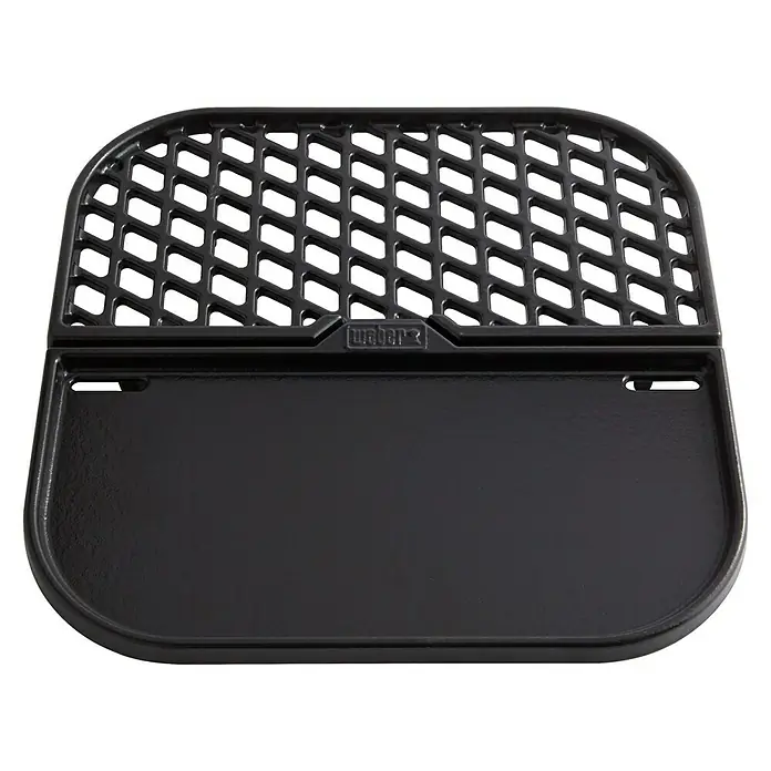 Weber Ploča za roštilj 2u1 - 36,3 x 35,8 x 2,9 cm - Pogled odozgo