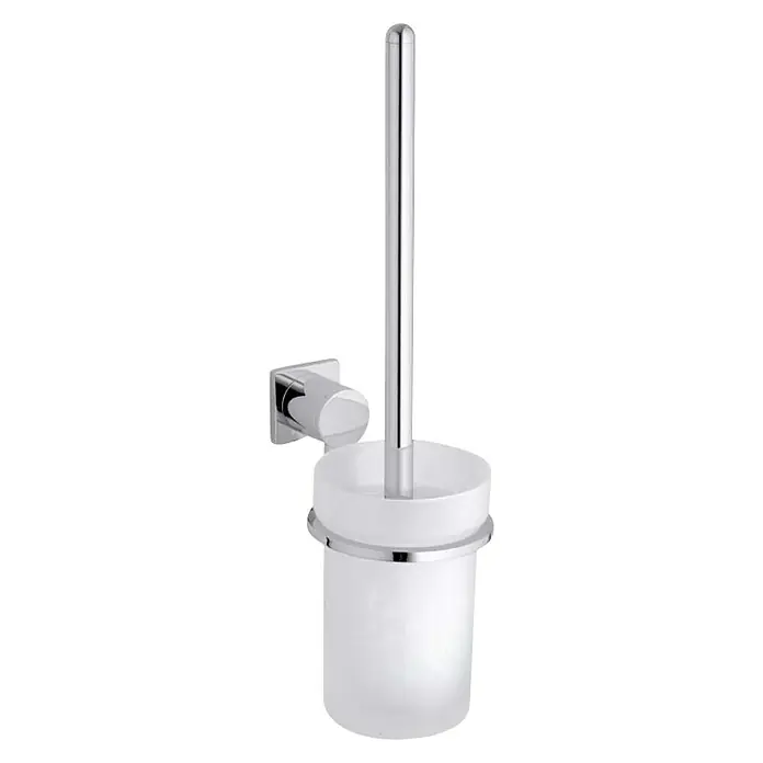 Grohe Allure WC-Bürstengarnitur - Mit Halterung, Chrom, Glänzend - Diagonale Ansicht