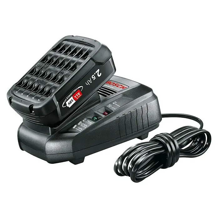 Bosch 18 V Power for All Akku - 18 V, 2,5 Ah - Diagonale Ansicht