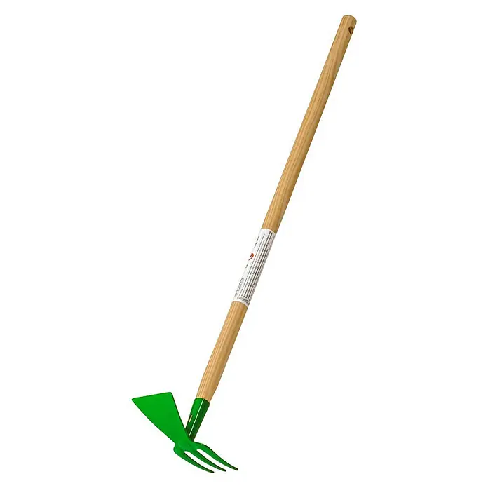 Freund Victoria Kinder-Doppelhäckchen - Länge Stiel: 75 cm - Diagonale Ansicht