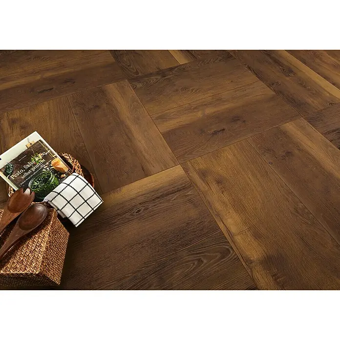 LOGOCLIC Vinto Laminaat Eiken Porto - 1.285 x 327 x 8 mm, Planken - Sfeeropname