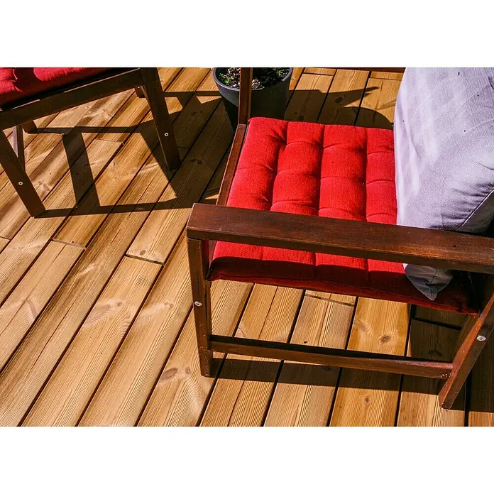 Klik daska - Bor, Strukturirano, 118,4 x 15,1 x 2,8 cm, 1 kom - Živopisni prikaz