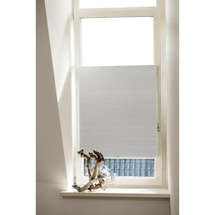 Expo Ambiente Plissee Thermo - B x H: 40 x 130 cm, Weiß - Stimmungsaufnahme