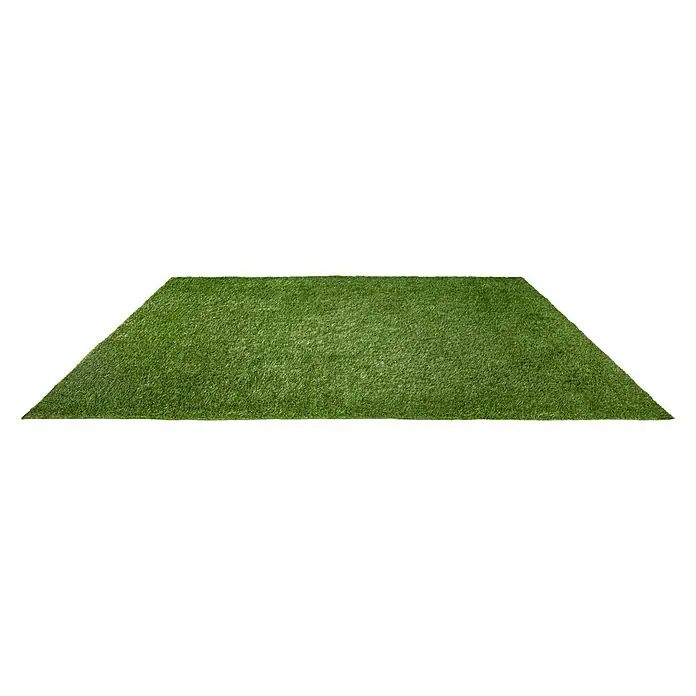 Rasenteppich Kuba - L x B: 190 x 133 cm, Grün - Diagonale Ansicht