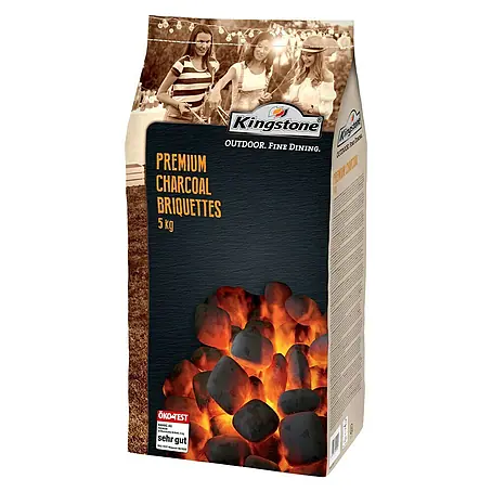Kingstone  Grill-Holzkohle Briketts Premium
