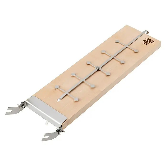 Flash Flammlachsbrett - 50 x 15 x 2,5 cm, Birke - Ansicht von oben