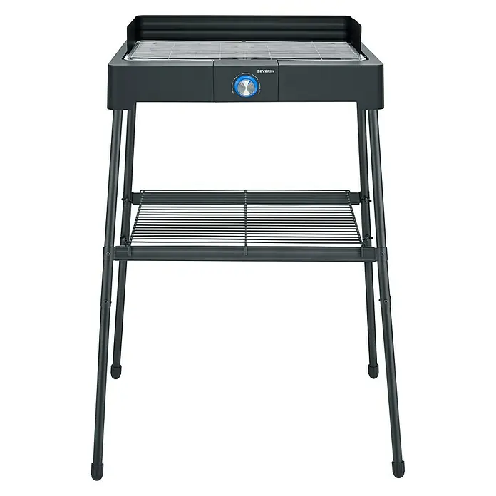 Severin Elektrogrill PG 8561 - 2,2 kW, Hauptgrillfläche: 44,5 x 26 cm - Vorderansicht