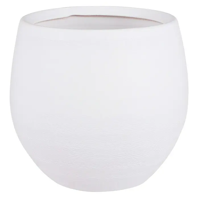 Maceta para planta Douro - Ø x Al: 26 x 23 cm, Blanco - Vista frontal