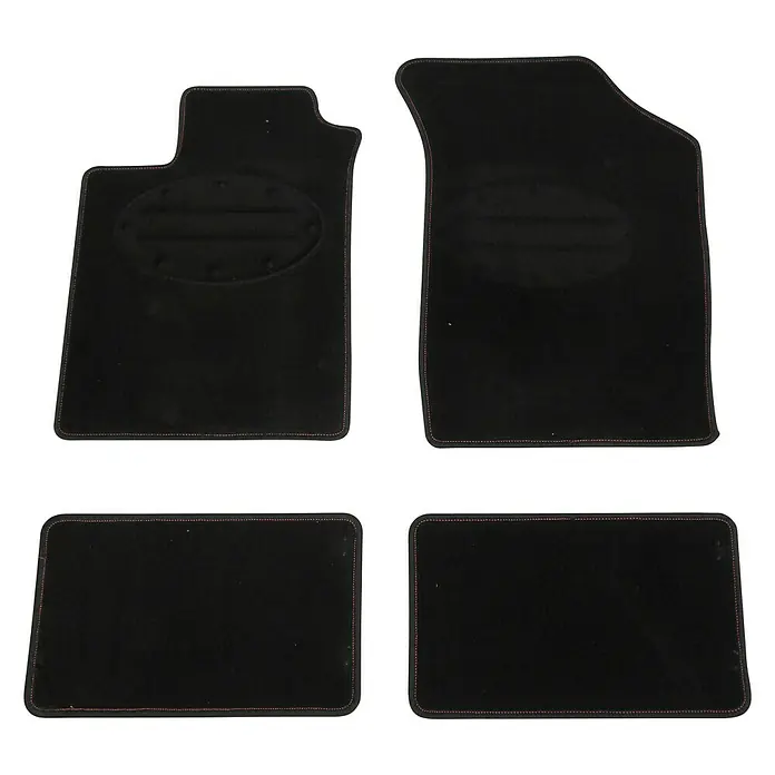 Carpoint Set automatten Comfortline Renault - 4-delig, Zwart - Bovenaanzicht