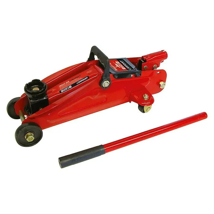 Carpoint Hydraulische rangeerkrik Verrijdbaar 2000 kg - 2.000 kg - Diagonaal zicht