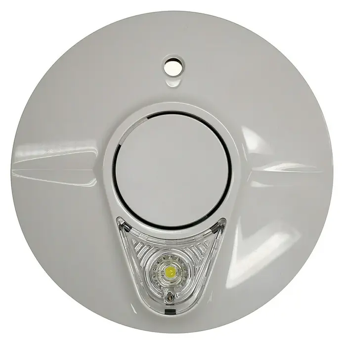 AngelEye Rookmelder CO-AE-9D-BNLR - Diameter: 10,7 cm, Alarmsignaal: 85 dB - Bovenaanzicht