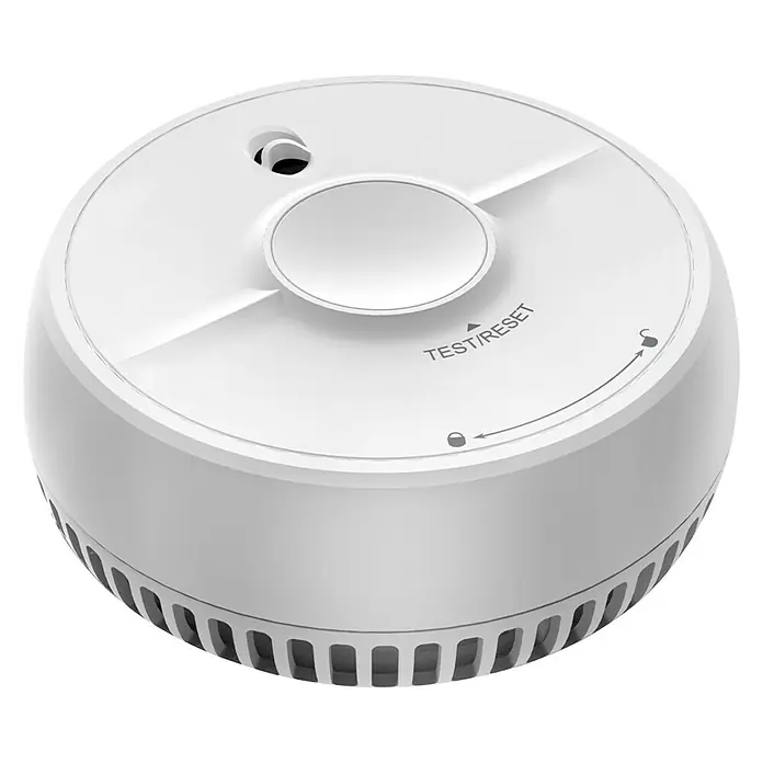 AngelEye Rookmelder - Diameter: 9 cm, Levensduur batterij: 1 jaar - Diagonaal zicht