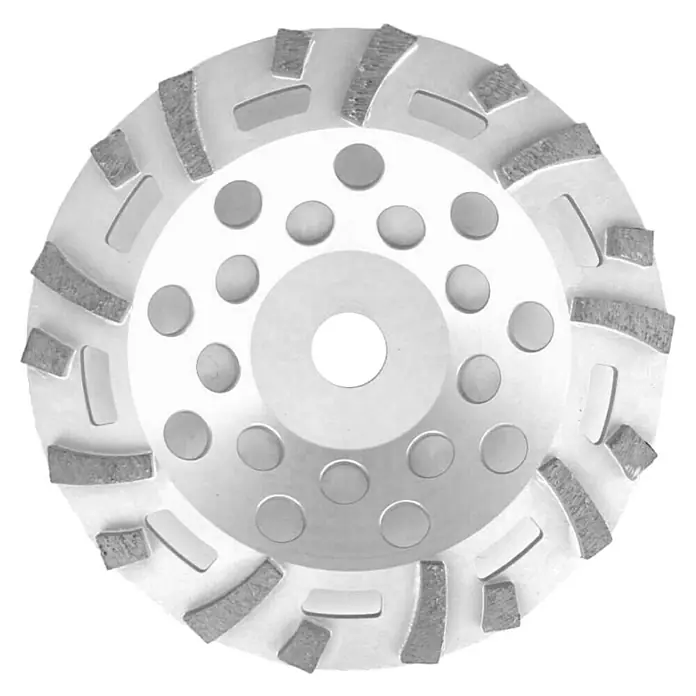 Berg Tectool Diamant-Schleifteller - Durchmesser: 125 mm, Geeignet für: Farbe - Vorderansicht