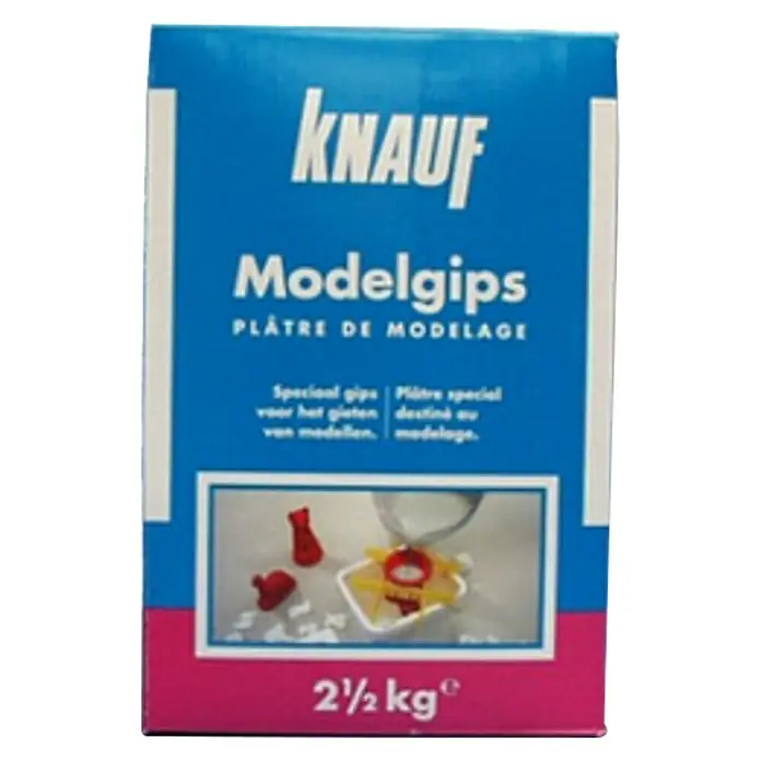 Knauf Modelleergips 2,5 kg - 2,5 kg - Vooraanzicht