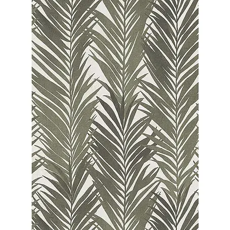 Dutch Wallcoverings  Vliesbehang Bladeren Groen
