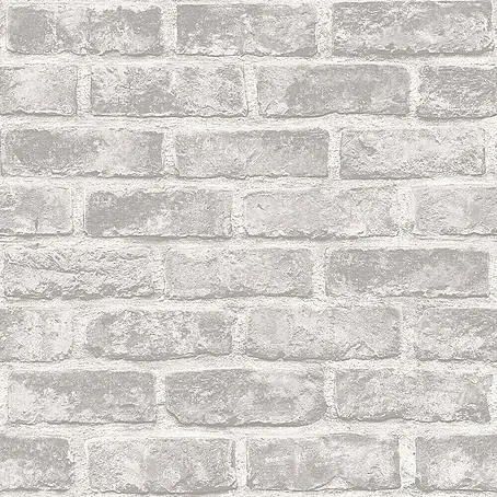 Dutch Wallcoverings  Vliesbehang Baksteen Grijs