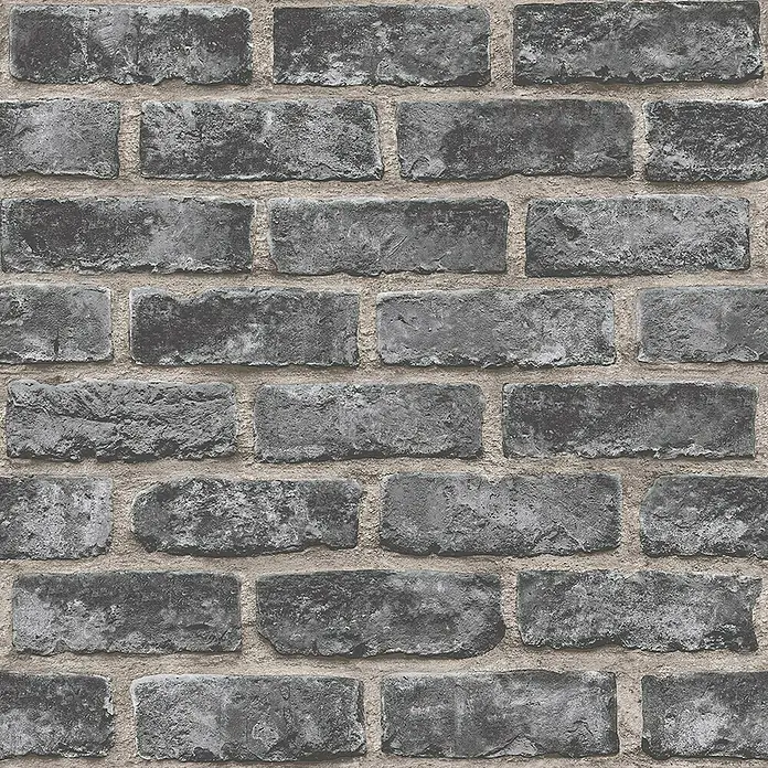 Dutch Wallcoverings Vliesbehang - Grijs, 10 m x 53 cm - Close-up