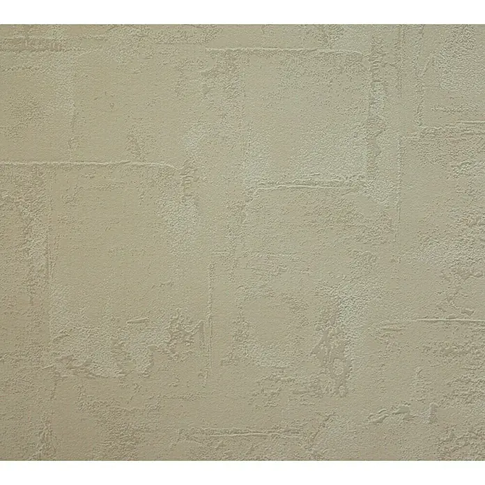 Dutch Wallcoverings Vinylbehang Uni Beige - Beige, Uni, 10 x 0,53 m - Close-up