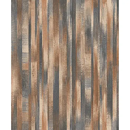 Dutch Wallcoverings  Vliesbehang Perspectives Dessin Bruin