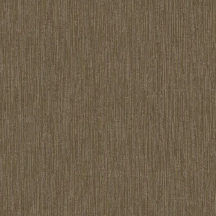 Dutch Wallcoverings Vliesbehang Vertical Plain Bruin - Bruin, Strepen, 10,05 x 0,53 m - Close-up