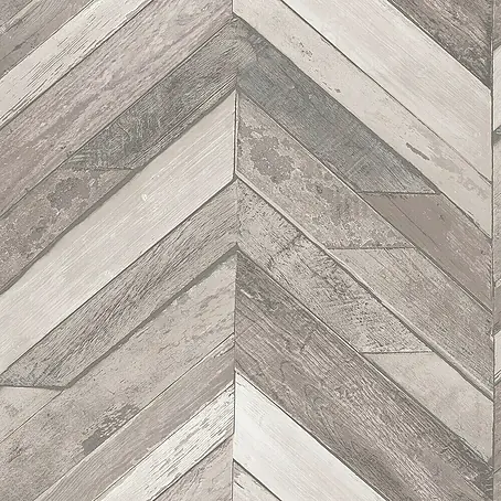 Dutch Wallcoverings  Vliesbehang Hout/Visgraat Beige