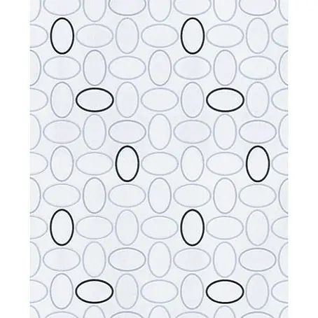 Dutch Wallcoverings  Vliesbehang Stones Wit/Zwart