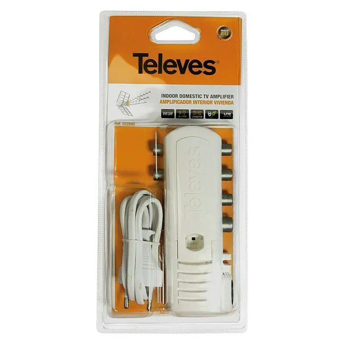 Televés Amplificador de señal CEI - Plástico - Vista frontal