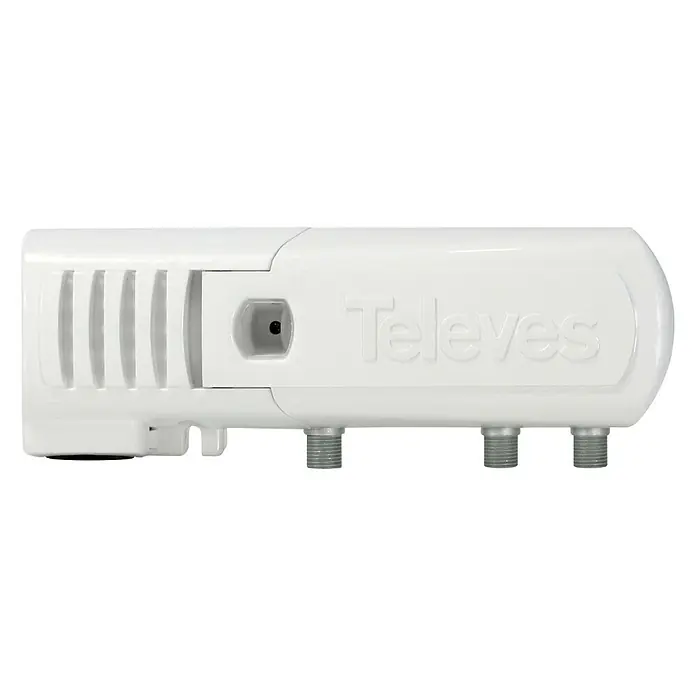 Televés Fuente de alimentación F - x 3, Conector F - Vista frontal
