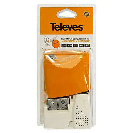 Televés  Amplificador de señal de mástil y alimentación