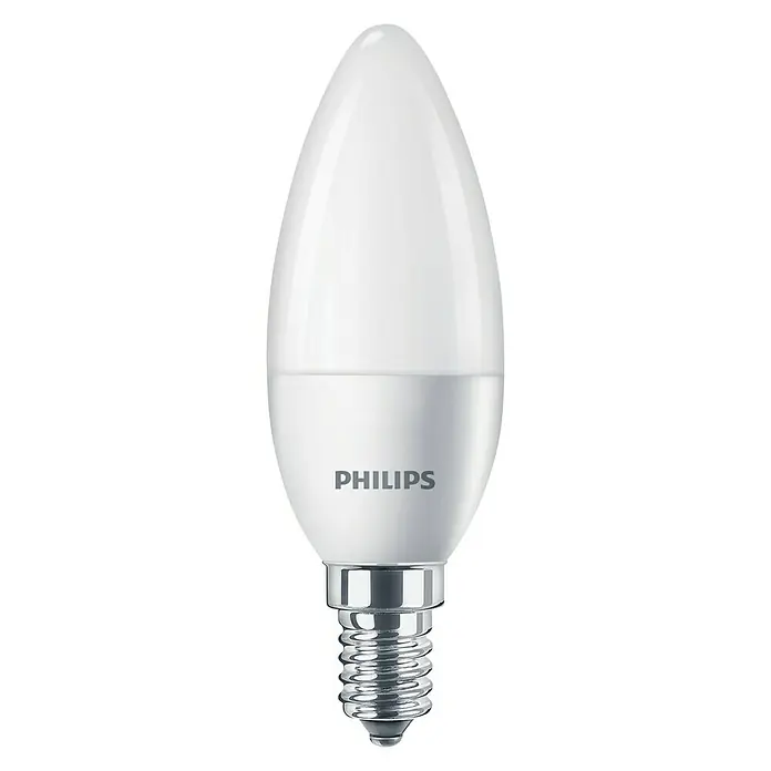 Philips Bombilla LED Vela y lustre - 40 W, B35, 470 lm - Vista frontal