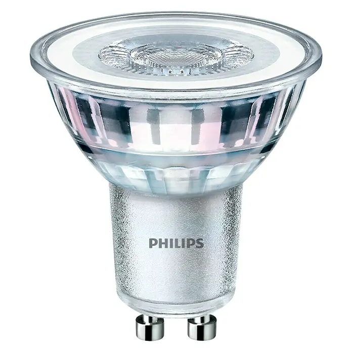 Philips Bombilla LED Foco - GU10, 4,6 W, 390 lm - Vista frontal