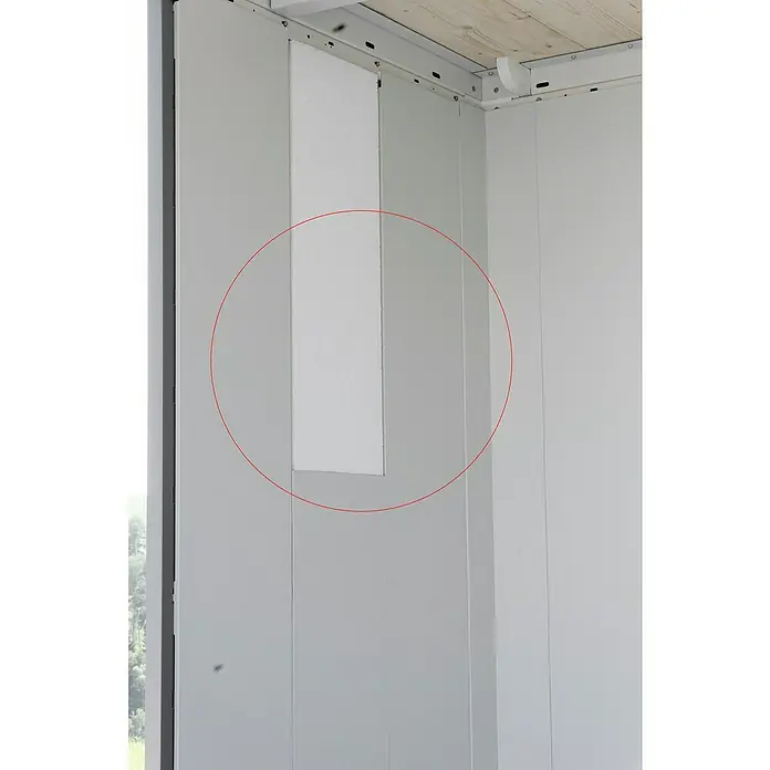 Biohort Dämmplatte - Passend für: Biohort Gerätehaus Neo 2A/1B - Detailaufnahme