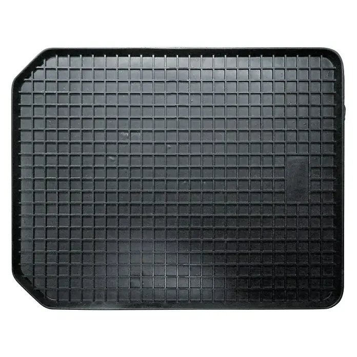 Gumeni tepih za automobil za automobile - 56 x 45 cm, Crne boje, Guma - Pogled odozgo