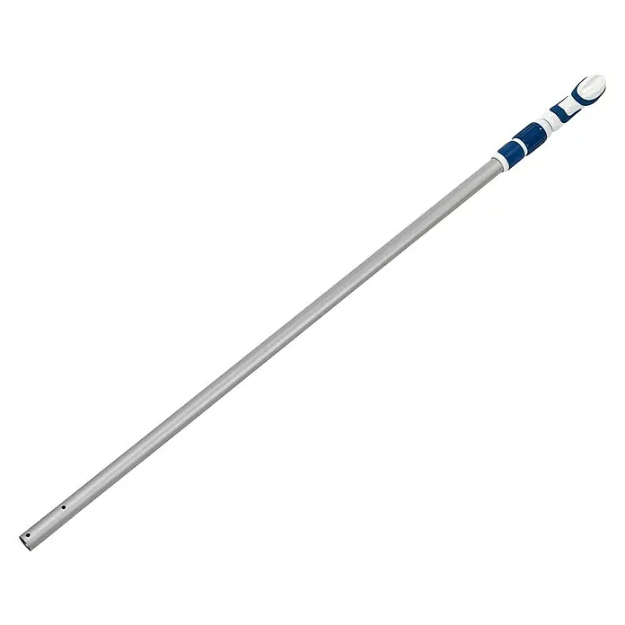 Malibu Teleskopstab - 480 cm, Aluminium - Diagonale Ansicht