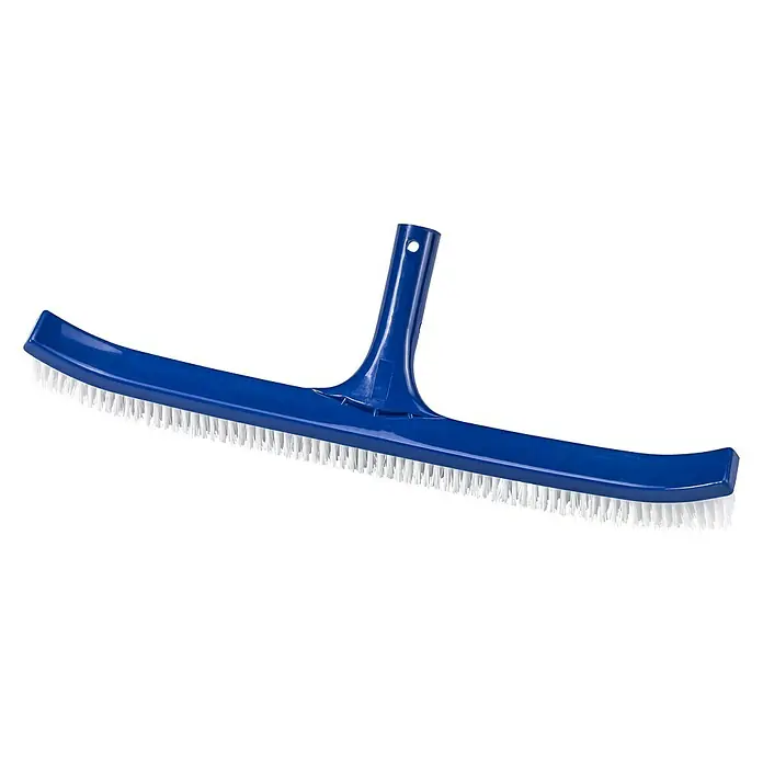 Malibu Poolbürste Lightweight - Kunststoff, Blau - Diagonale Ansicht