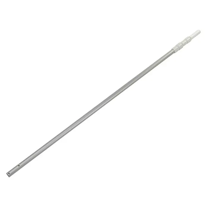 Malibu Teleskopstab - 450 cm, Aluminium - Diagonale Ansicht