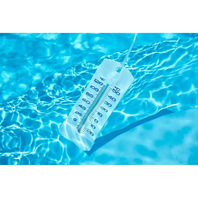 Malibu Wasserthermometer White - Weiß - Anwendungsbeispiel