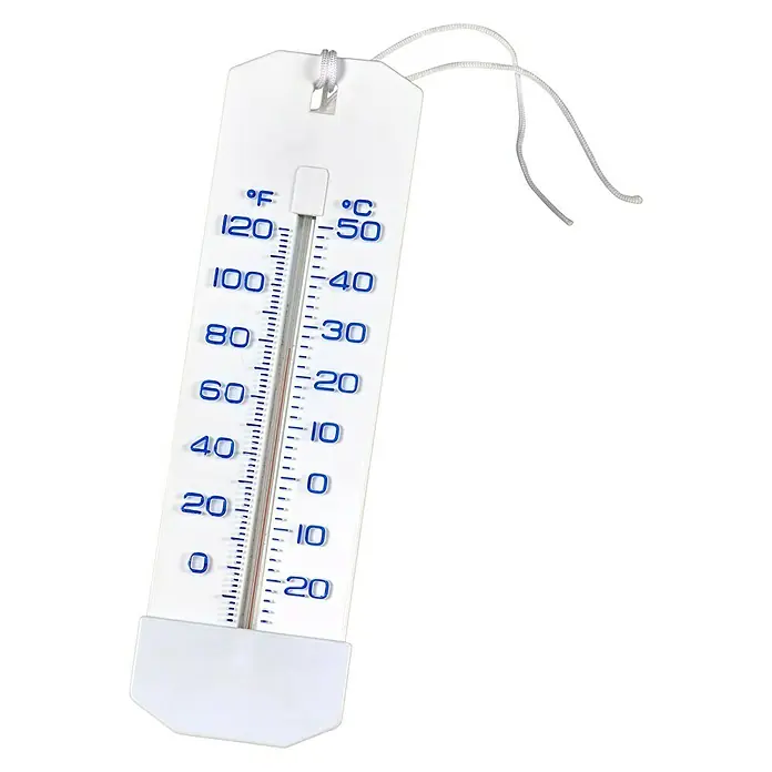 Malibu Wasserthermometer White - Weiß - Vorderansicht