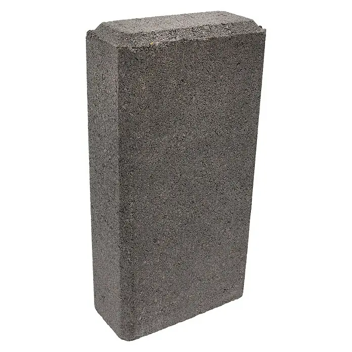 Kameni stup - 12,5 x 6 x 25 cm, Antracit, Beton - Dijagonalni pogled