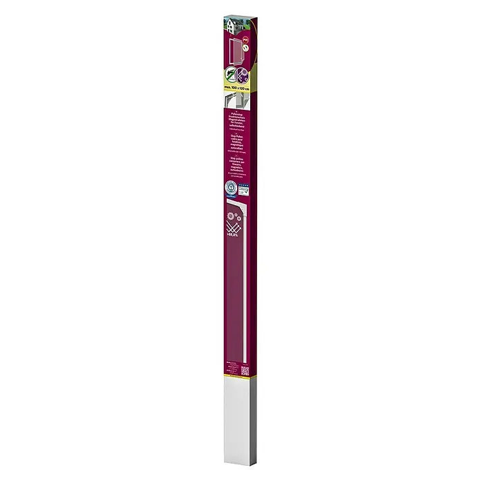 Easy Life Magnetski okvir za zaštitu od peludi AllergicPro - Š x V: 100 x 120 cm, Boja okvira: Bijele boje, Magnetno pričvršćivanje, Materijal tkanine: Posebna tkanina Allergic - Pogled sprijeda