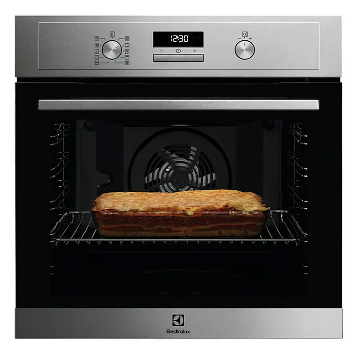 Electrolux Horno empotrado EOF4P74X - Número de tipos de calentamiento: 10 ud., Volumen horno: 72 l - Vista frontal