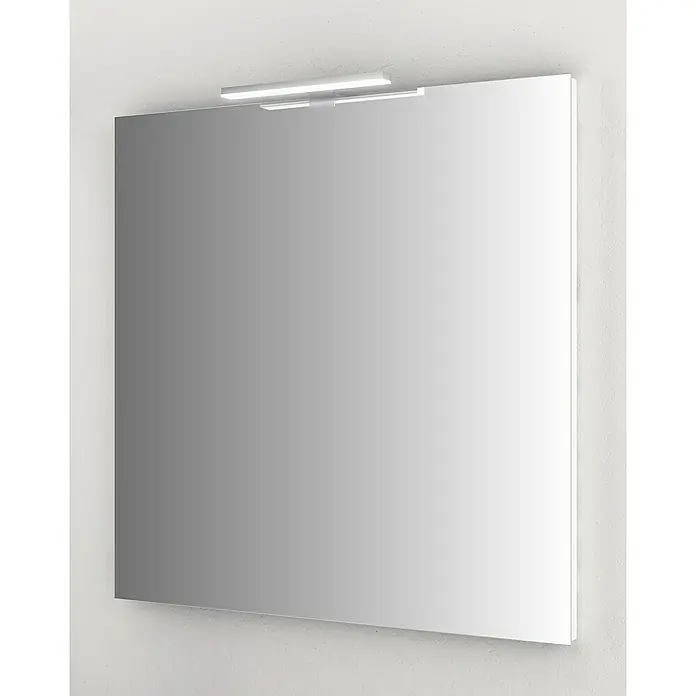 Camargue LED-Lichtspiegel Elvo 2 - 80 x 82 cm, Mit Kippschalter - Stimmungsaufnahme