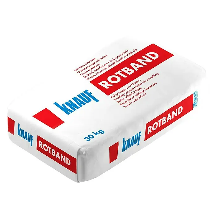 Knauf Rotband Gipsana žbuka - 30 kg - Dijagonalni pogled