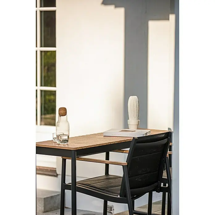 SENSUM Balkonski stol Sensum Bergby - D x Š: 134 x 42 cm, Eukaliptus, Prirodno smeđe boje - Detaljan prikaz