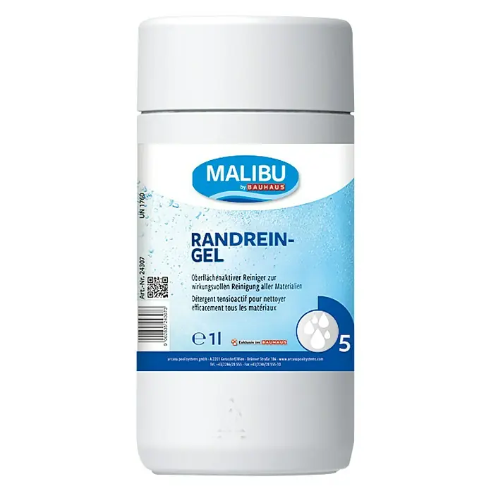 Malibu Gelrandreiniger - 1 l - Vorderansicht