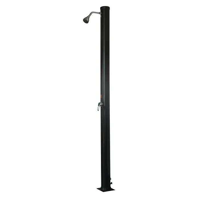 Malibu Solardusche - 225 cm, Durchmesser Duschkopf: 16 cm - Diagonale Ansicht