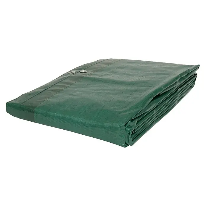 Windhager Abdeckplane Extra Heavy - 2 x 10 m, Kunststoff, 210 g/m² - Diagonale Ansicht