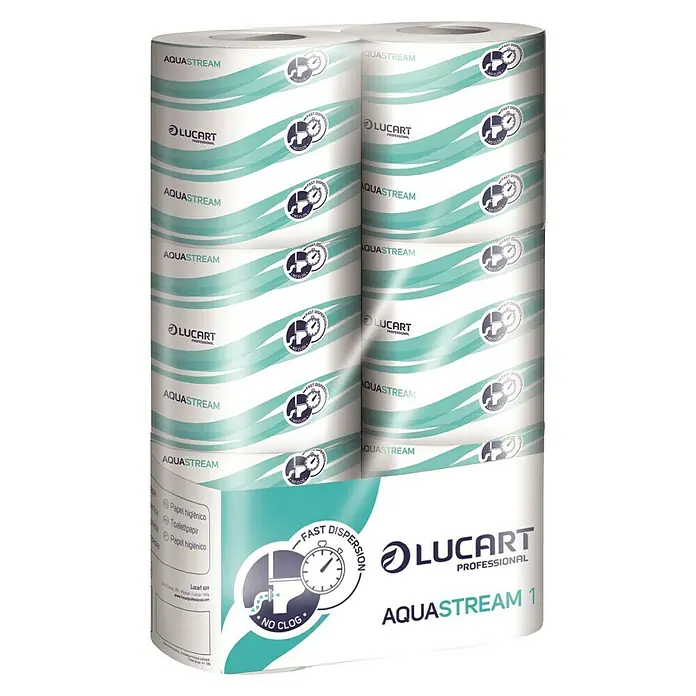 Toilettenpapier - 6 Rollen à 200 Blatt - Vorderansicht