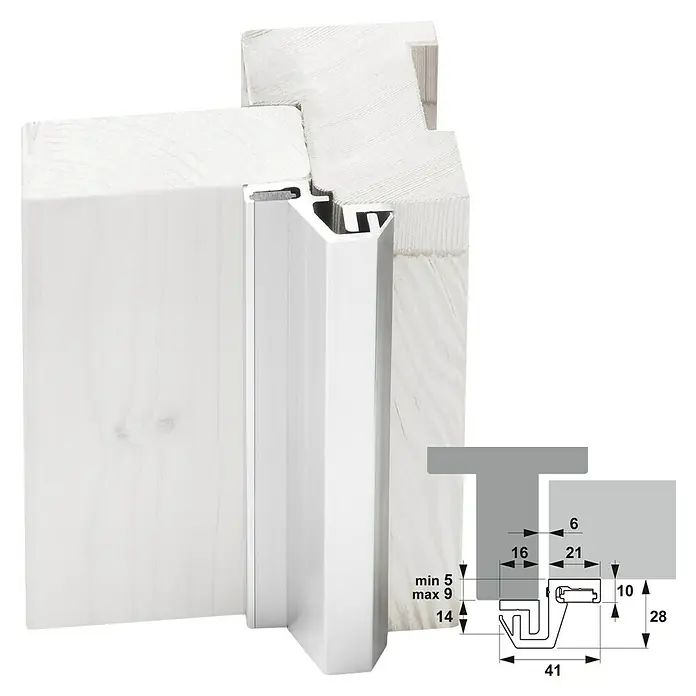 Axa Deurbeveiliging M3-EX 5-9 - Aluminium, 215 cm